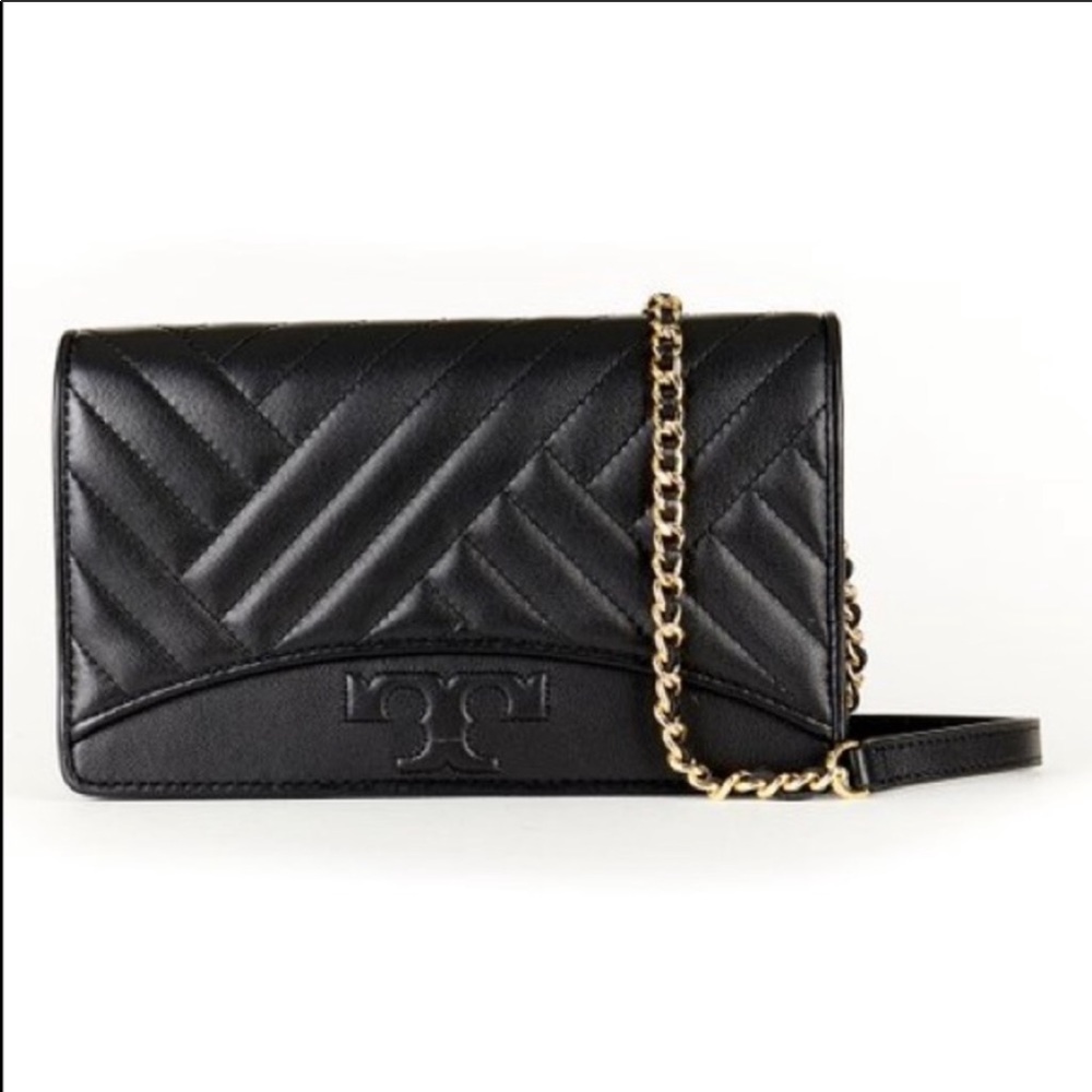 Tory Burch Alexa Flat Wallet Crossbody